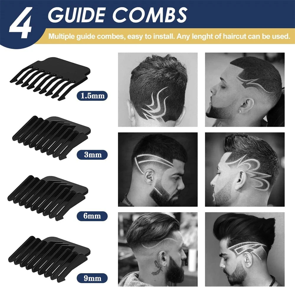Electric Hair Cutting Machine Vintage T9 Clipper Hair Rechargeable Man Shaver Trimmer For Men's Barber Professional New Hot Sale - Eloquettes Skincare & Personal Care