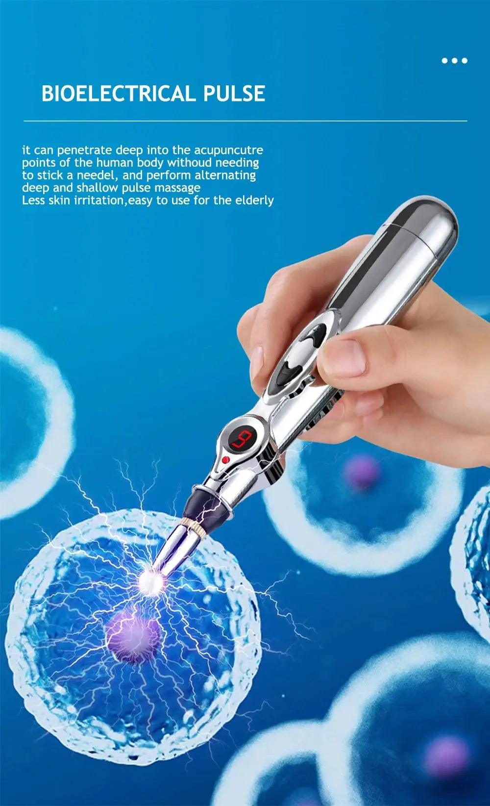 Electronic Acupuncture Pen Acupuncture Point Pen Acupuncture Point Pen Meridian Energy Meridian Pen Massage Pen Acupuncture Acup - Eloquettes Skincare & Personal Care