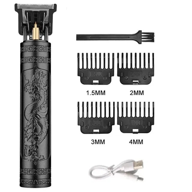 Electric Hair Cutting Machine Vintage T9 Clipper Hair Rechargeable Man Shaver Trimmer For Men's Barber Professional New Hot Sale - Eloquettes Skincare & Personal Care
