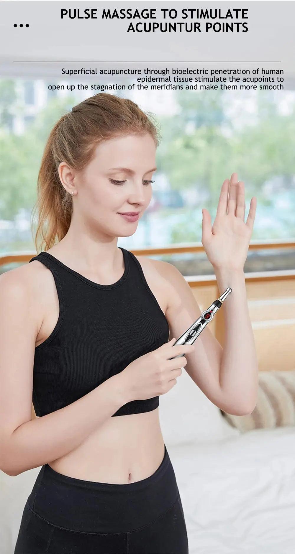 Electronic Acupuncture Pen Acupuncture Point Pen Acupuncture Point Pen Meridian Energy Meridian Pen Massage Pen Acupuncture Acup - Eloquettes Skincare & Personal Care