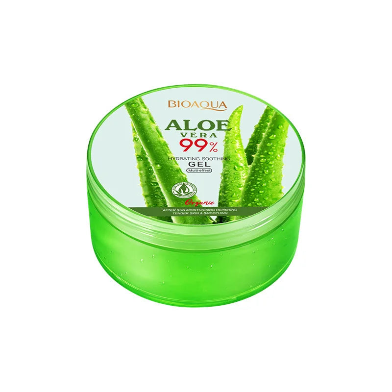 99% Aloe Vera Gel Moisturing Face Cream Soothing Shrink Pores Acne Treatment Day Cream Sleeping Mask Skin Care Products 300g - Eloquettes Skincare & Personal Care