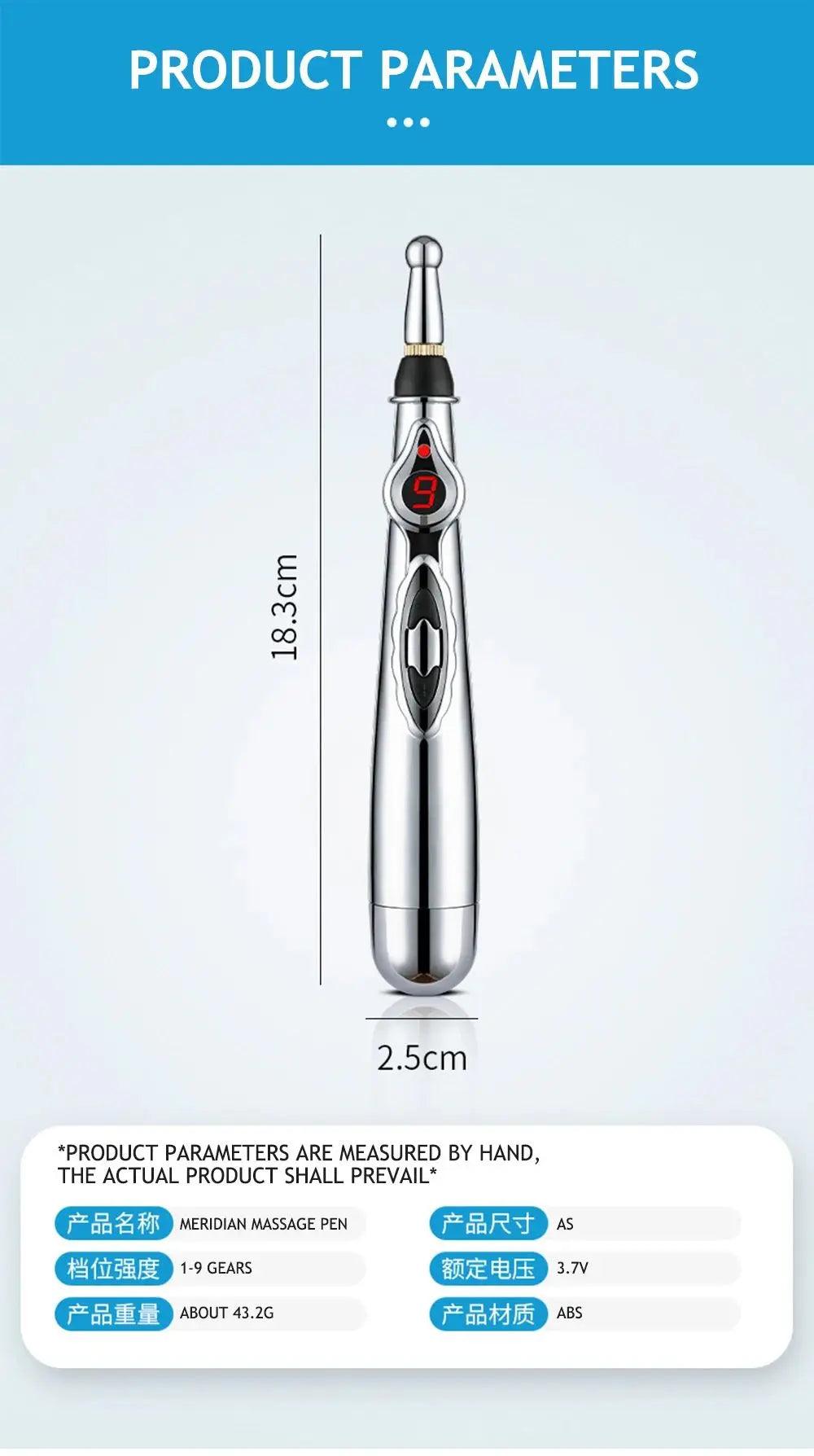Electronic Acupuncture Pen Acupuncture Point Pen Acupuncture Point Pen Meridian Energy Meridian Pen Massage Pen Acupuncture Acup - Eloquettes Skincare & Personal Care