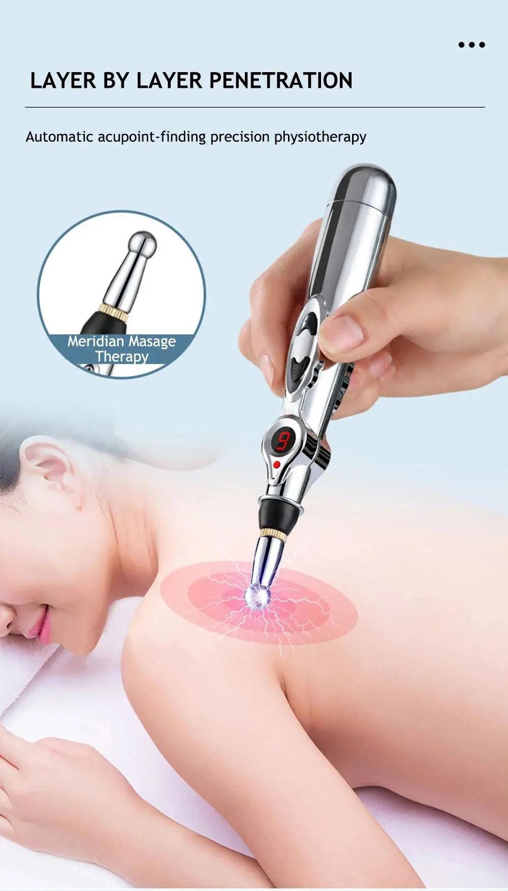Electronic Acupuncture Pen Acupuncture Point Pen Acupuncture Point Pen Meridian Energy Meridian Pen Massage Pen Acupuncture Acup - Eloquettes Skincare & Personal Care