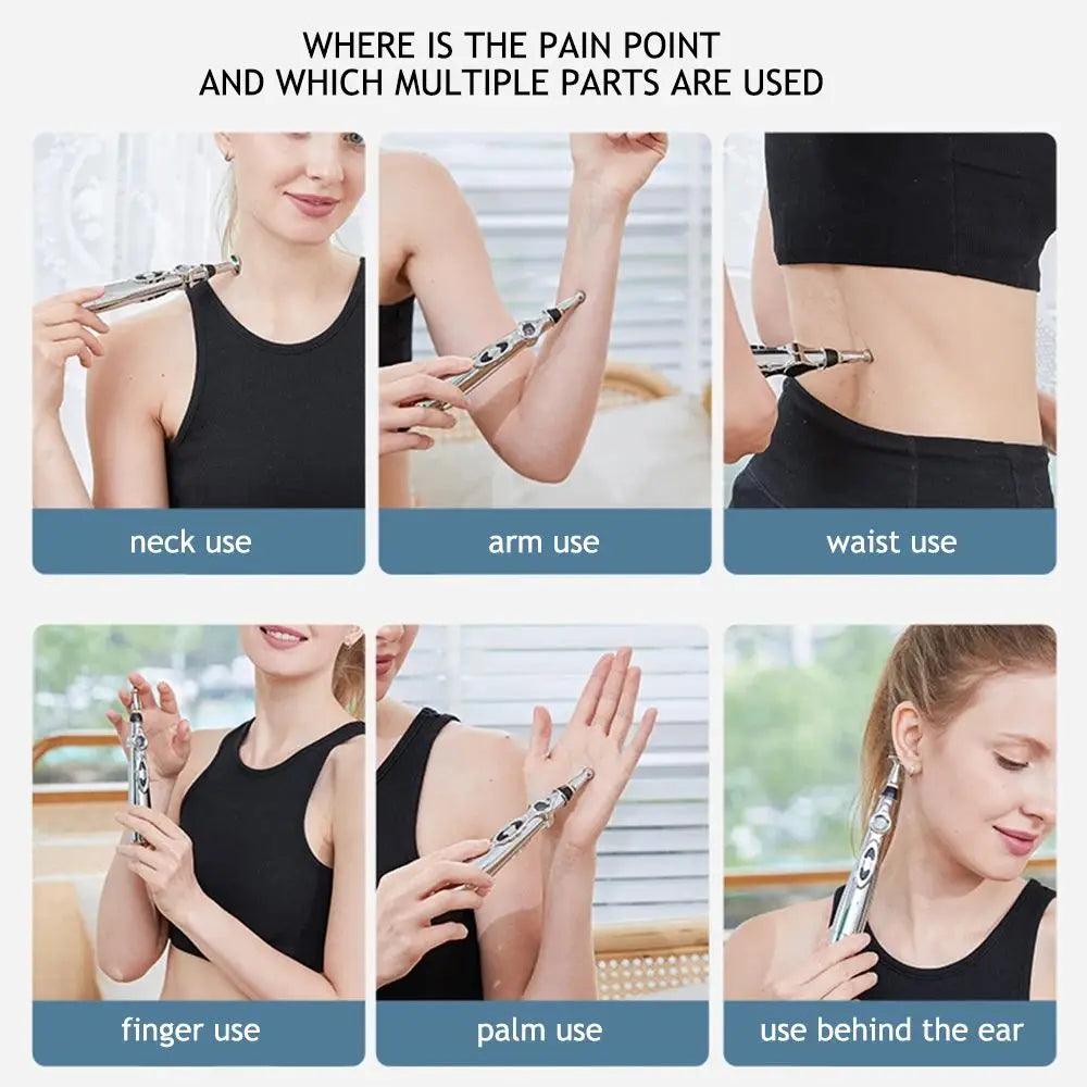 Electronic Acupuncture Pen Acupuncture Point Pen Acupuncture Point Pen Meridian Energy Meridian Pen Massage Pen Acupuncture Acup - Eloquettes Skincare & Personal Care