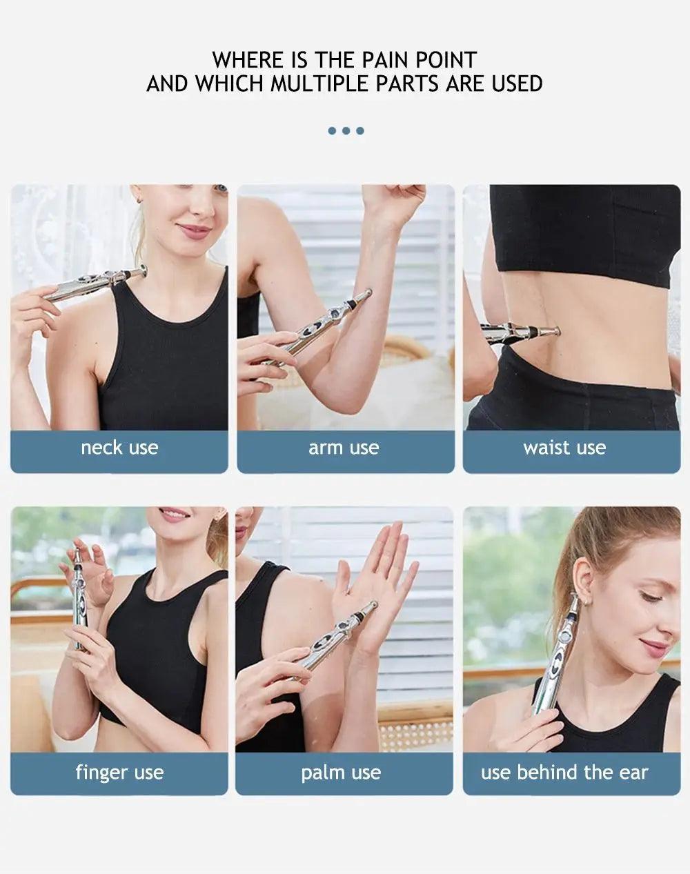 Electronic Acupuncture Pen Acupuncture Point Pen Acupuncture Point Pen Meridian Energy Meridian Pen Massage Pen Acupuncture Acup - Eloquettes Skincare & Personal Care