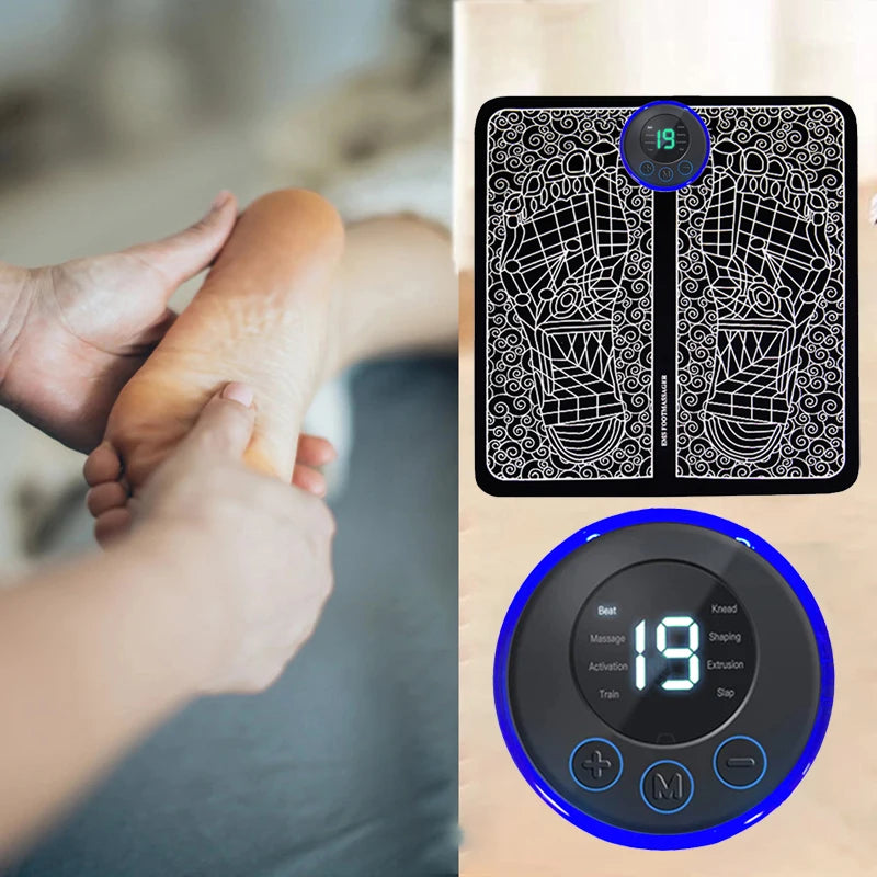 Foot Massager Electronic Massage Pen Neck and Shoulder Massage Three Piece Set Whole Body Relaxation Set Arm Leg and Back Massag - Eloquettes Skincare & Personal Care