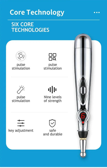 Electronic Acupuncture Pen Acupuncture Point Pen Acupuncture Point Pen Meridian Energy Meridian Pen Massage Pen Acupuncture Acup - Eloquettes Skincare & Personal Care 