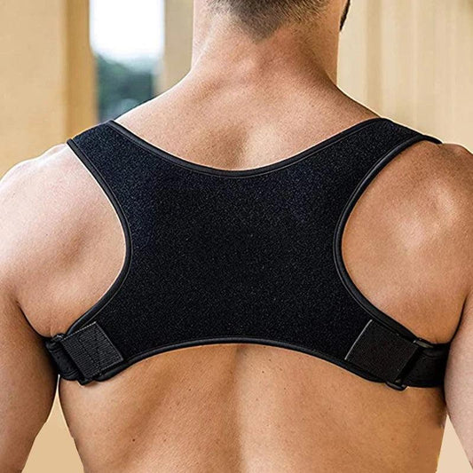 Adjustable Posture Corrector Medical Back Brace Shoulder Support Corrector Prevention Humpback Back Health Care - Eloquettes Skincare & Personal Care 