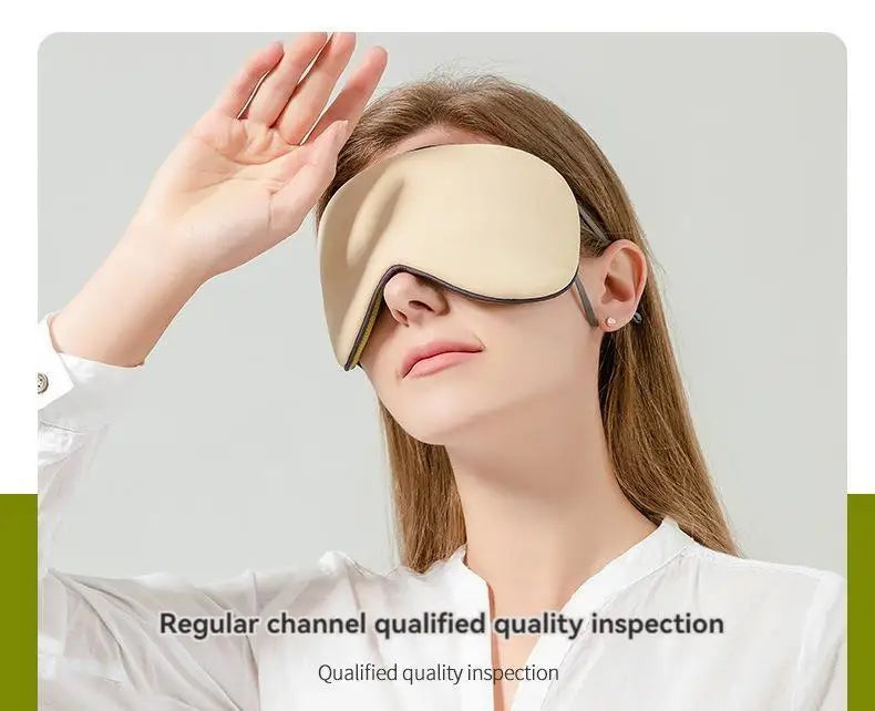 Sleeping Eye Mask Korean Style Ice Silk Warm And Cool Dual Use Adjustable Travel Light Blocking Breathable Eye Mask - Eloquettes Skincare & Personal Care 