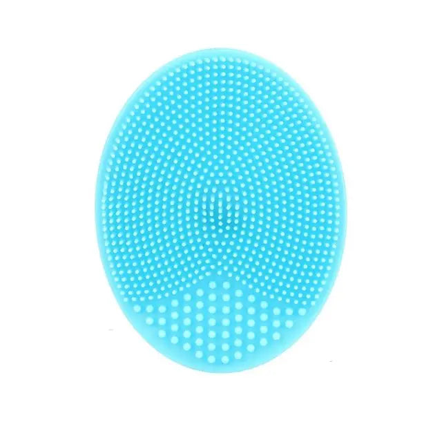 Silicone Face Wash Brush Clean Pores Baby Shampoo