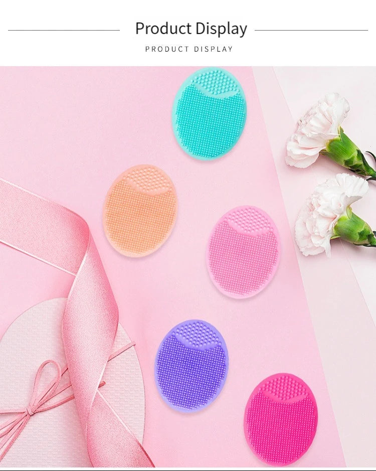 Silicone Face Wash Brush Clean Pores Baby Shampoo