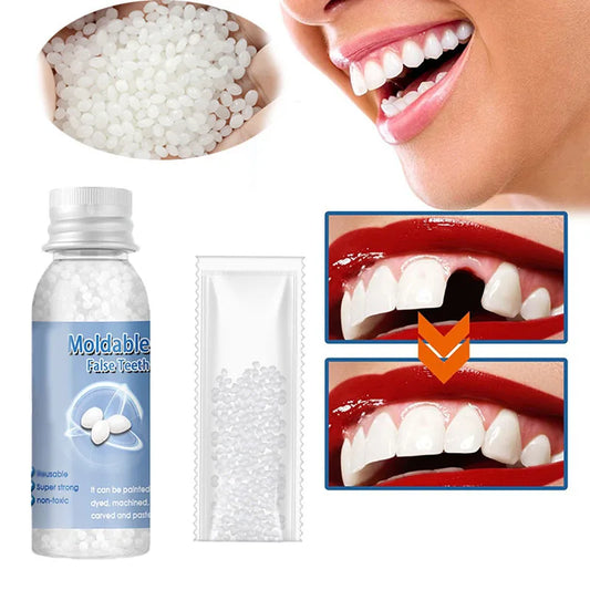 Resin Tooth Repair Glue Shapeable Teeth Gaps Filling Solid Glue Temporary Teeth Repair Falseteeth Glue Safety Dental Supplies - Eloquettes Skincare & Personal Care 