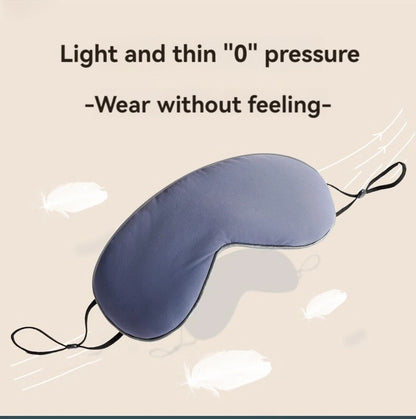 Sleeping Eye Mask Korean Style Ice Silk Warm And Cool Dual Use Adjustable Travel Light Blocking Breathable Eye Mask - Eloquettes Skincare & Personal Care 