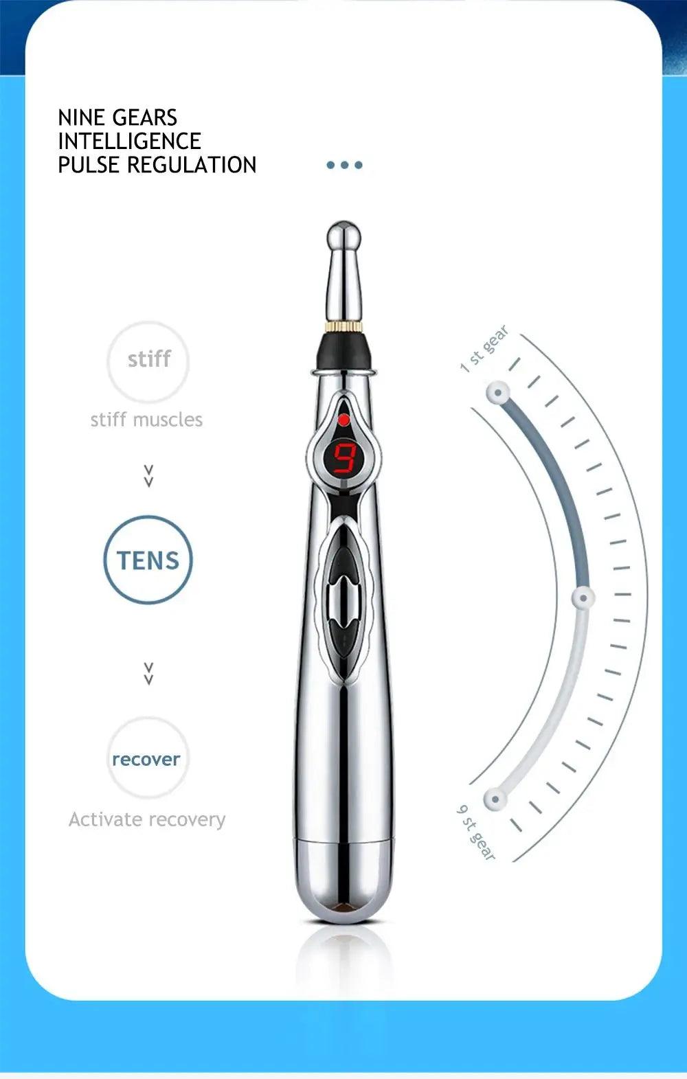 Electronic Acupuncture Pen Acupuncture Point Pen Acupuncture Point Pen Meridian Energy Meridian Pen Massage Pen Acupuncture Acup - Eloquettes Skincare & Personal Care 