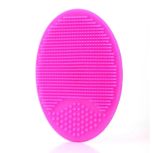 Silicone Face Wash Brush Clean Pores Baby Shampoo