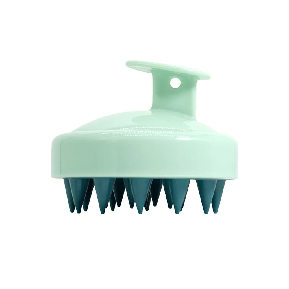 Silicone Shampoo Brush Head Scalp Massage Comb