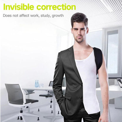 Adjustable Posture Corrector Medical Back Brace Shoulder Support Corrector Prevention Humpback Back Health Care - Eloquettes Skincare & Personal Care 