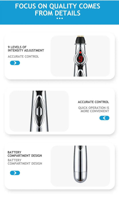Electronic Acupuncture Pen Acupuncture Point Pen Acupuncture Point Pen Meridian Energy Meridian Pen Massage Pen Acupuncture Acup - Eloquettes Skincare & Personal Care 