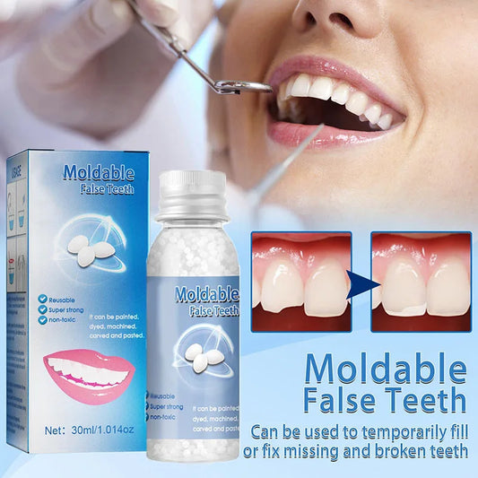 Resin Tooth Repair Glue Shapeable Teeth Gaps Filling Solid Glue Temporary Teeth Repair Falseteeth Glue Safety Dental Supplies - Eloquettes Skincare & Personal Care 